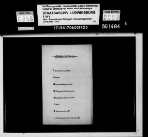 Schwachstromanlagen: Lautfernsprechanlage, Lichtsignalanlage, elektrische Uhren, Läutwerksanlage