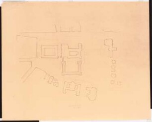 Schloss Posen, Posen Umbau: Lageplan 1:1000