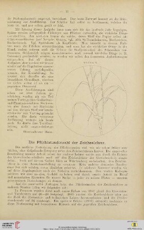 4: Die Pflichstundenzahl der Zeichenlehrer