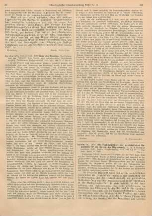 38-39 [Rezension] Schmitz, Otto, Die Vorbildlichkeit der urchristlichen Gemeinden für die Kirche der Gegenwart. 2. Aufl