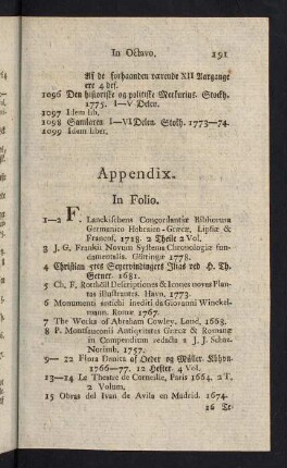 191-205, In Folio - In Quarto