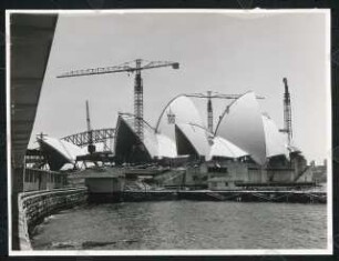 Opernhaus, Sydney: Baustelle