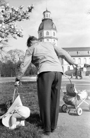 Spaziergang im Schloßgarten.