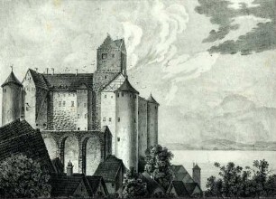 Das alte Schloss in Meersburg