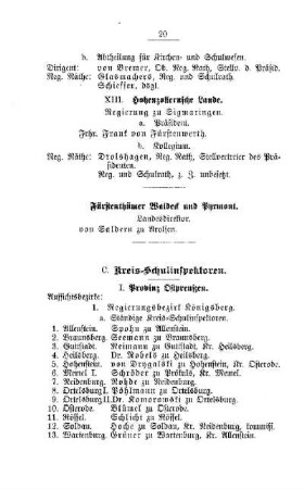 Kreis-Schulinspektoren