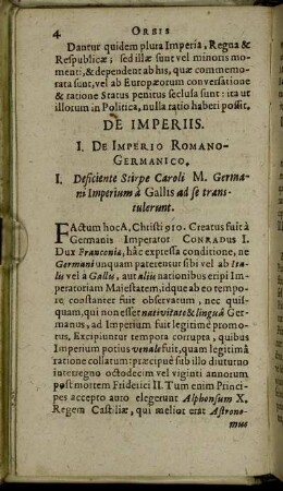 [Cap. II.] De Imperiis