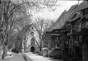 Rottweil: Alte Häuser und Lorenzkapelle