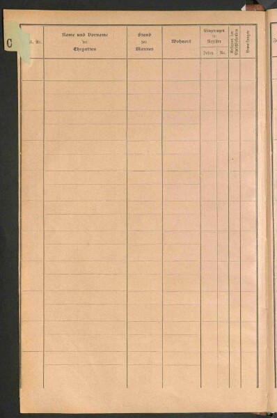 Standesamtsbuch der Stadt Aschaffenburg: Register Eheschließungen 1927 - 1929
