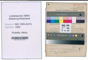 Entnazifizierung Heinz Pudwils , geb. 17.02.1918 (Krim.Beamter)