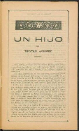 Un hijo