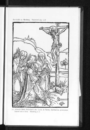 10. Albrecht Dürer, Holzschnitt aus: Lucia de Narnia, Spiritualium personarum feminei sexus facta. Nürnberg o.J.