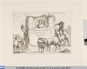Recueil de Petites Figures, Titelblatt