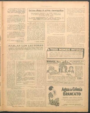 Hablan los lectores