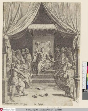 [Der junge Jesus predigt im Tempel; The infant Christ preaching in the temple; The Twelve Year Old Christ Teaching in the Temple; Jesus prechant dans le temple; Lukas 2, 22-51]