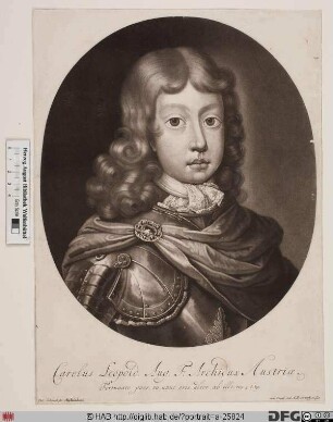 Bildnis Karl VI., römisch-deutscher Kaiser (reg. 1711-40)