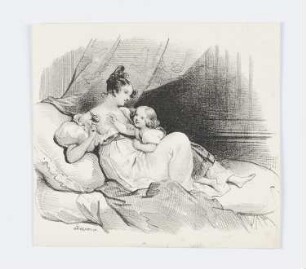 Mutter mit Tochter