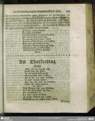 Am Charfreytag