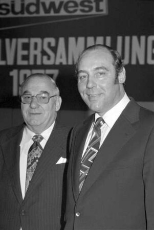 Ruhestand für den Direktor der Molkerei-Zentrale Südwest Oskar Grüninger