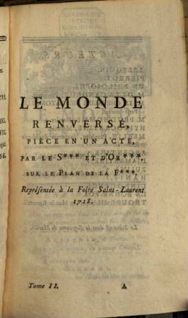 Oeuvres choisies de LeSage : Avec figures, 13. T. 2. - 582 S. : 2 Ill.