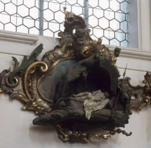14. Kreuzwegstation: Christus am Grabe