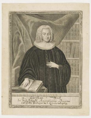 Bildnis des Christian Weiß