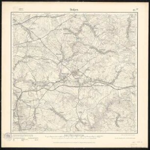 Meßtischblatt 68 : Stolpen, 1915 : Stolpen. - Aufgen. 1902, hrsg. 1905, einz. Nachtr. 1915. - 1:25000. - Leipzig, 1915. - 1 Kt.