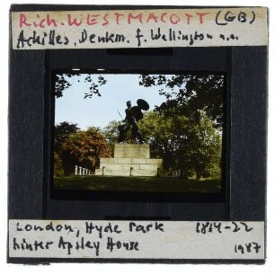 London, Westmacott, Wellington Monument
