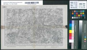 Karte von Frankreich 1:80.000. Gruppe II: Issoudun 134 C. [Kartographische Abtheilung der Königl. Preuss. Landes-Aufnahme]