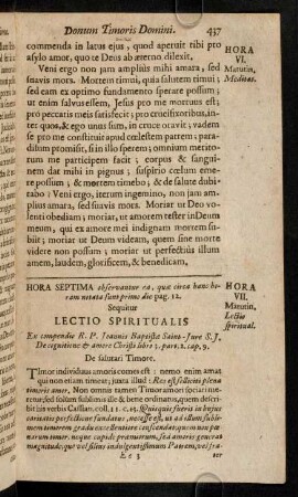 437-444, Lectio Spiritualis