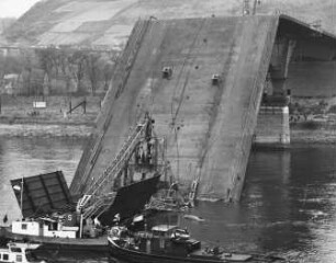 Einsturz Südbrücke 1971 Koblenz/Rhein