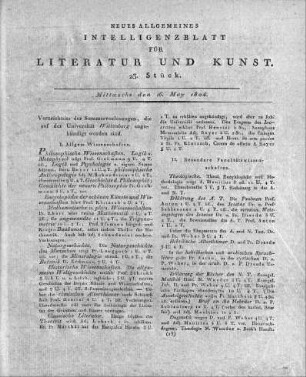 1804-05-16 : 23. Stück