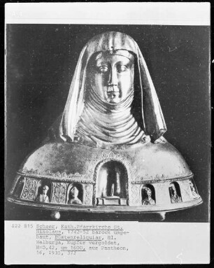 Heilige Walburga als Reliquiar