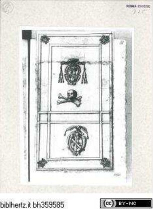 Codex Albani, Grabmal des Kardinals Henrico de Sancto Allosio