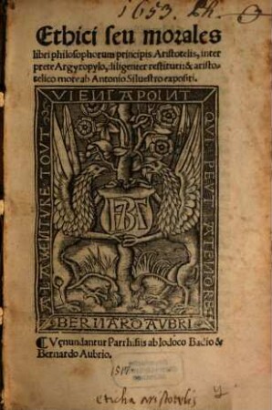 Ethici seu morales libri