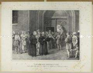 Anfang der Reformation - Anschlag der 95 Thesen am 31. Oktober 1517 (Luther-Zyklus Nr. IV)