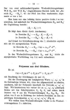 § 6. Polynome aus drei Gliedern.