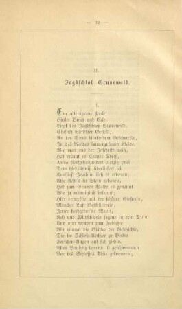 II. Jagdschloß Grunewald