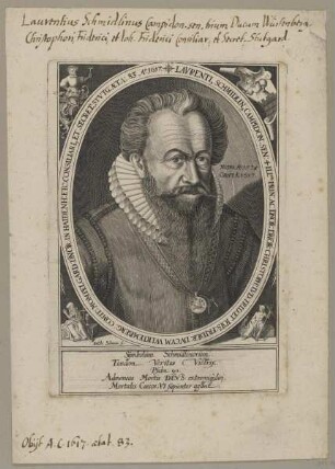 Bildnis des Lavrentivs Schmidlinvs