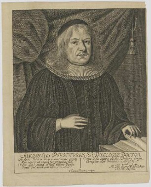 Bildnis des Augustus Pfeifferus