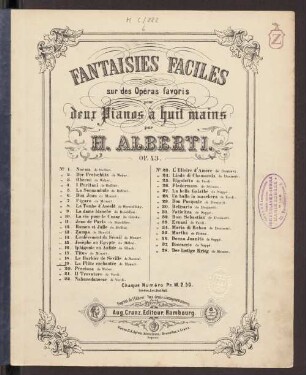 No. 19: La Flûte enchantée
