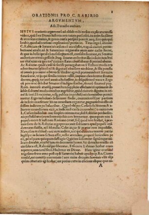 Pro C. Rabirio perduellionis reo Oratio ad Quirites