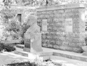 Lenin-Büste der Lenin-Gedenkstätte in Weißenfels