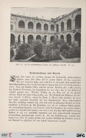 Hochrenaissance und Barock