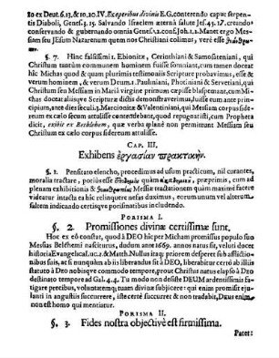 PORISMA II. Fides nostra objectivè est firmissima.