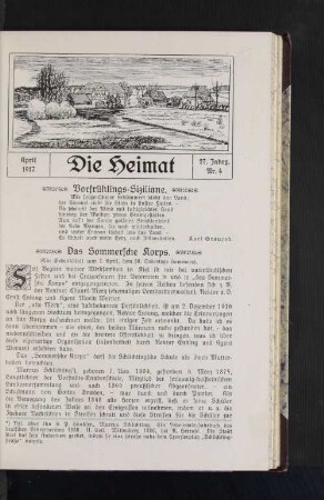 April 1917, 27. Jahrgang, Nr. 4