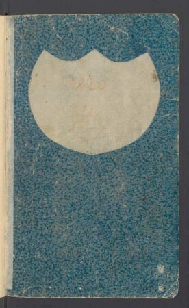 Konversationsheft 15 (ca. 6. Juli - ca. 19. August 1820)