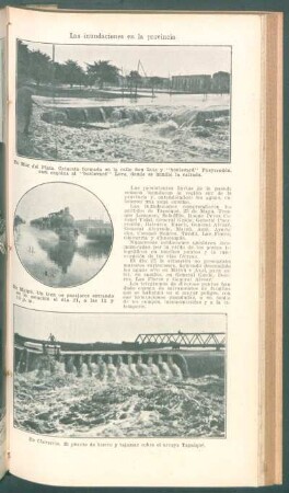 La inundaciones en la provincia