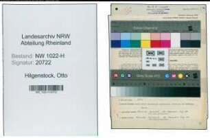 Entnazifizierung Otto Hilgenstock , geb. 28.02.1910 (Bueroangestellter)