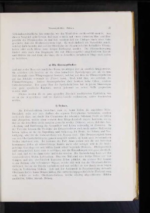 f) Drüsen.