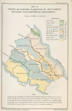 Map II. Tracts as further classified by settlement officers ...
